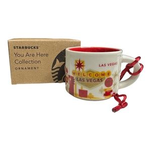 2015 Starbucks Las Vegas You Are Here Collection Mug Ornament